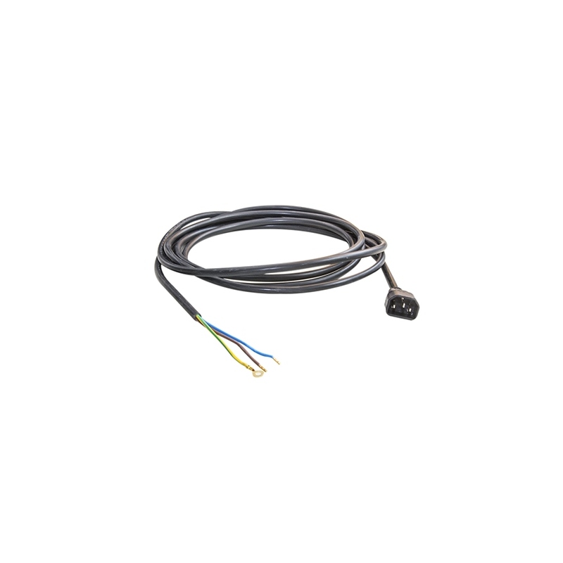 IEC Male + 2mtr Cable