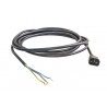 IEC Male + 2mtr Cable