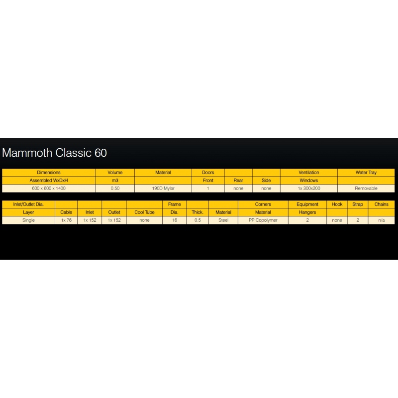 Mammoth Classic+ DS60