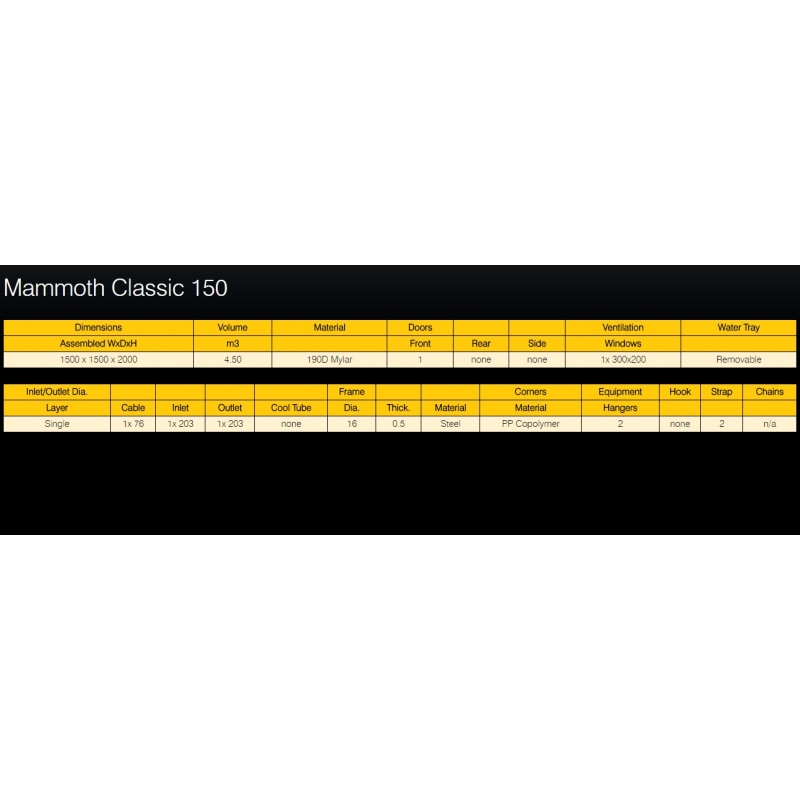 Mammoth Classic DS150 