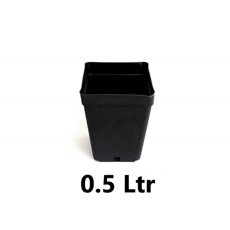 Vierkante Pot 9x9x10cm (05.ltr)