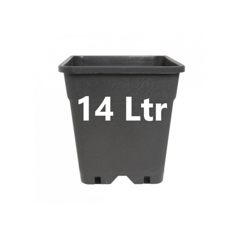  Vierkant  Pot  14ltr 28x28xh28 3cm TOP QUALITY