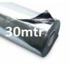  Rolle aus thermoreflektierendem Aluminium Mylar 1,25 x 30 m (Top-Qualität)