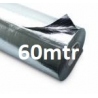  Rolle aus thermoreflektierendem Aluminium Mylar 1,25 x 60 m (Top-Qualität)