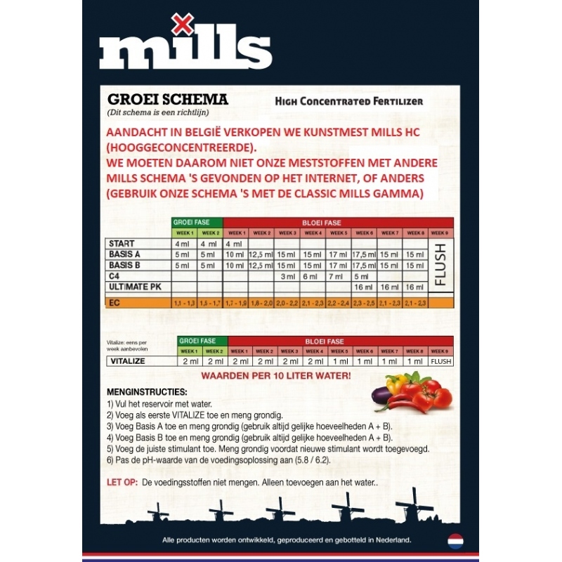 Mills Start 250ml (Racinaire)