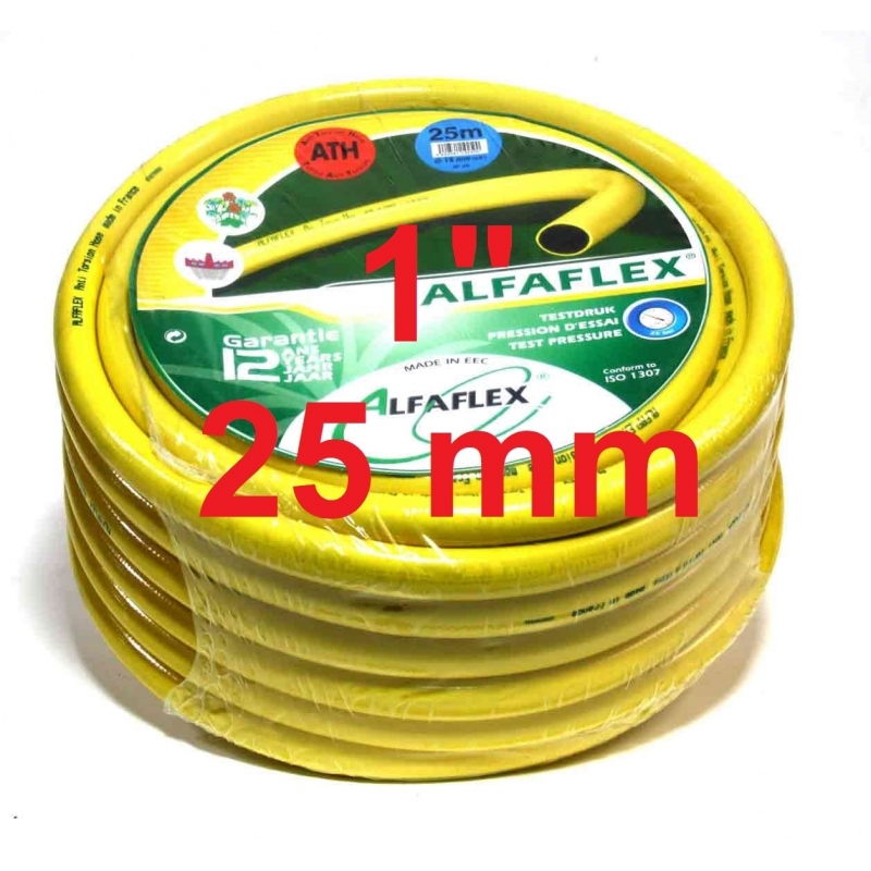 Tuyau d'arrosage anti-torsion Alfaflex 25 mm 1" 1 mtr