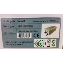 Ballast Pro Gear 250 Watt