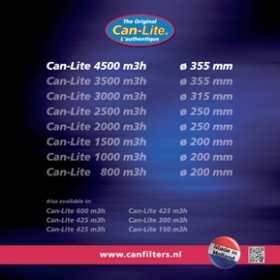 Can-Lite 4500m³/h 355mm ø