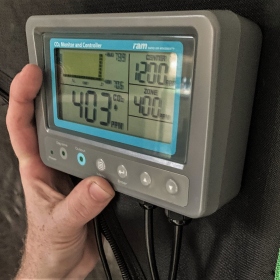 RAM CO₂ Monitor and Controller