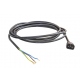 IEC Male + Cable 2mtr