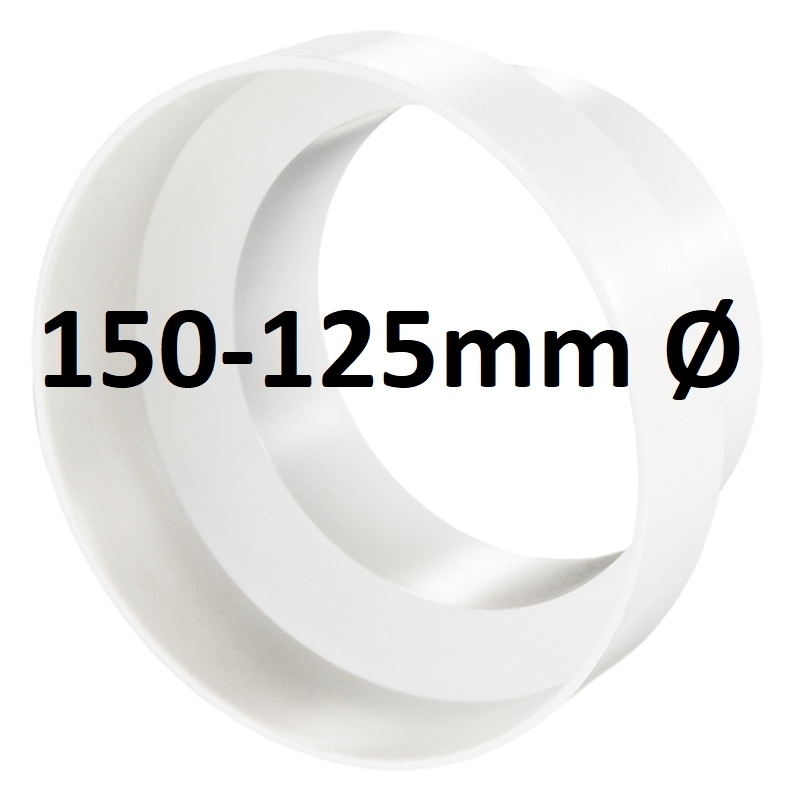 Reducteur Plastique PVC 150-125 mm