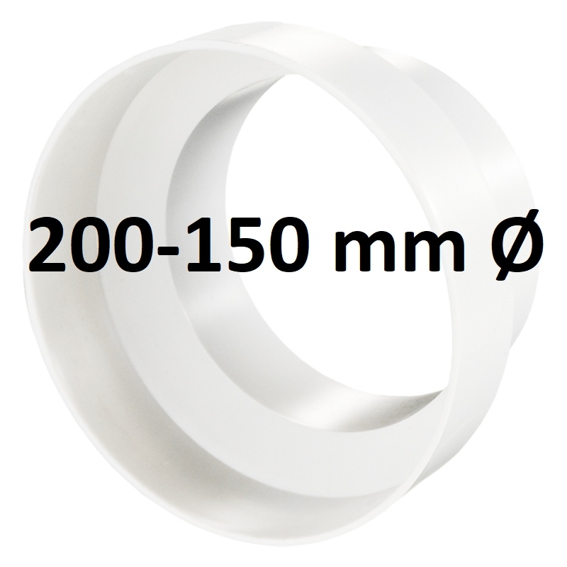 Reducteur Plastique PVC 200-150 mm