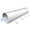 Lüftungskanal 200mm x 10m (160m³/m)