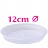 Clear Pot Saucers 12cm ⌀