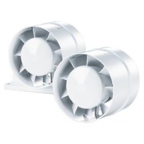 Compact inline fans